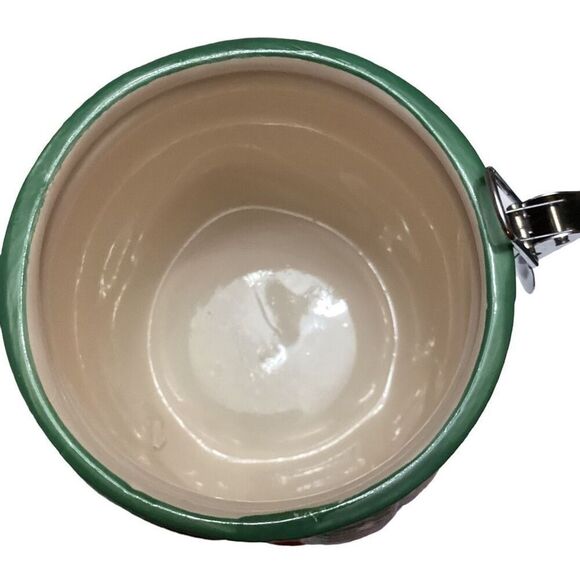 Vintage Christmas Swiss Miss Hot Cocoa Ceramic Penguin Canister Cookie Jar - Picture 9 of 10